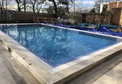 Private pool residence of Great Britain