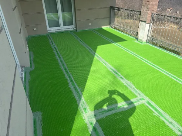 Private pool Zaklopaca – completed terrace waterproofing